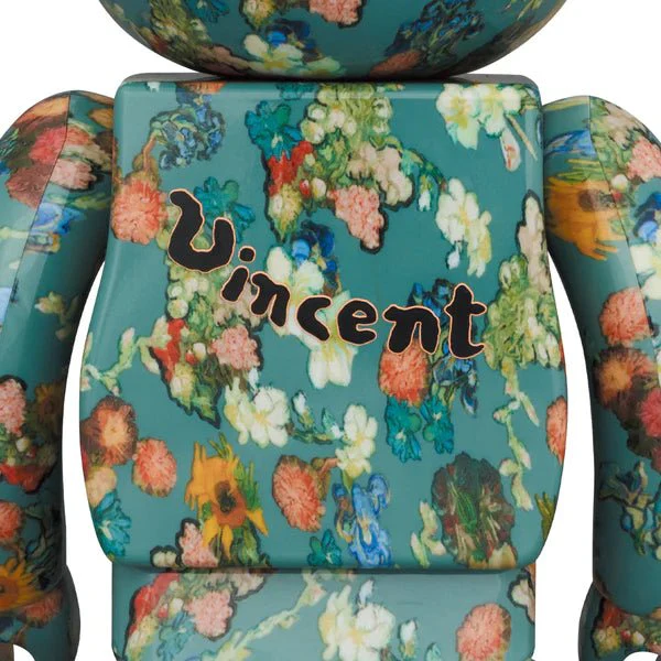 梵高 Van Gogh Museum Floral Pattern 50th Anniversary Design Van Gogh Museum 100％ & 400％ / 1000% BE@RBRICK