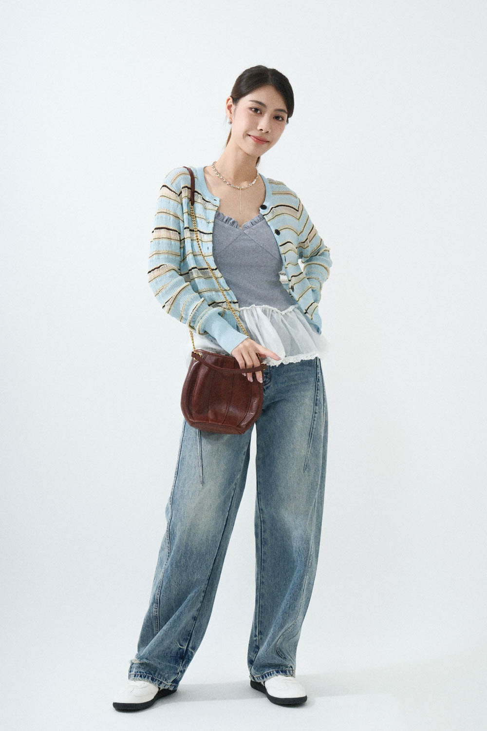 SS25_0103（外套＋上衣＋牛仔褲）