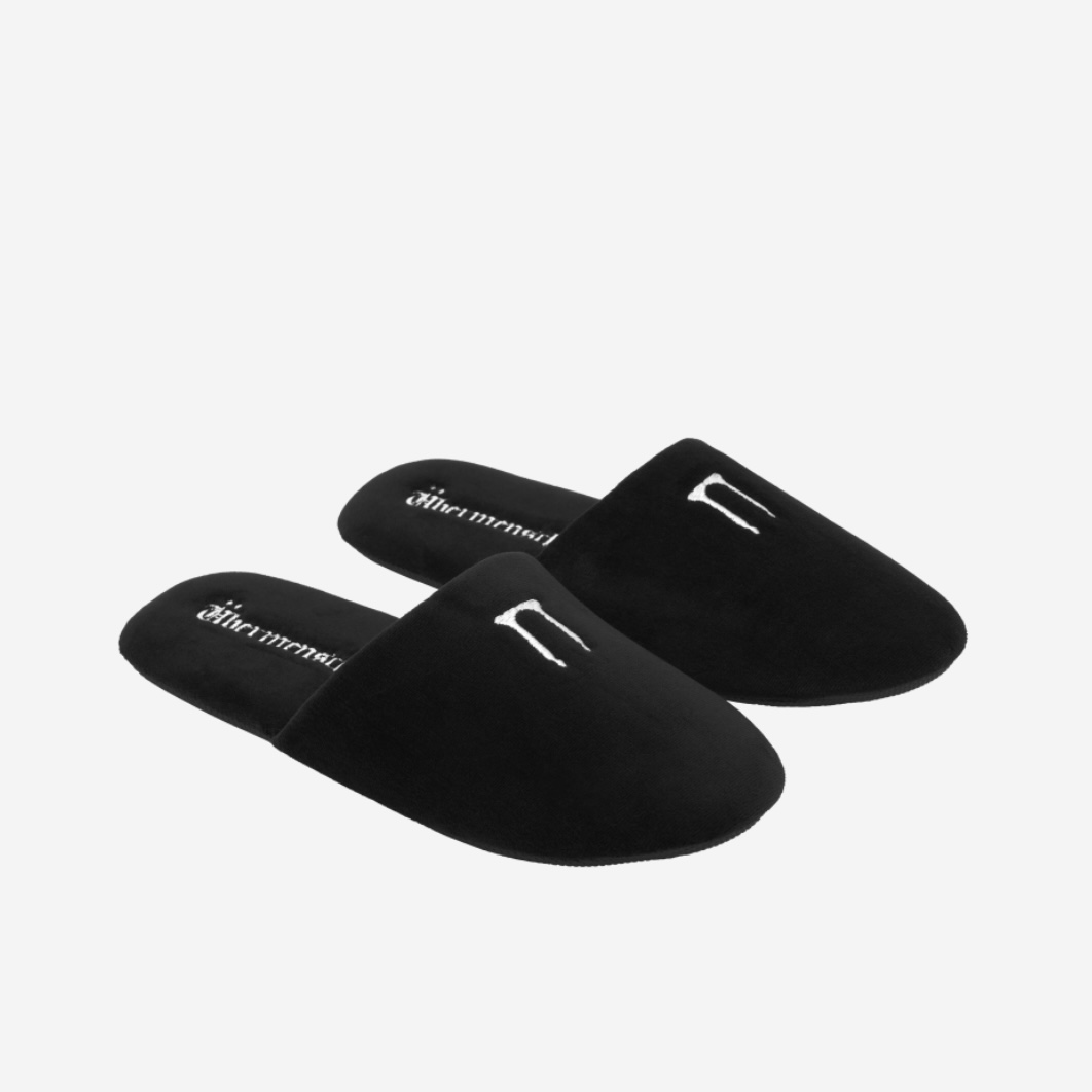 GD G-DRAGON Ubermensch Room Slippers Black 權志龍 應援拖鞋 飯店拖鞋 室內拖鞋