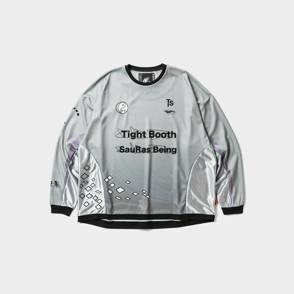トップス SauRas Being L/S SOCCER JERSEY BLACK SauRas Being | L/S SOCCER JERSEY #Black [SS25-SRB03