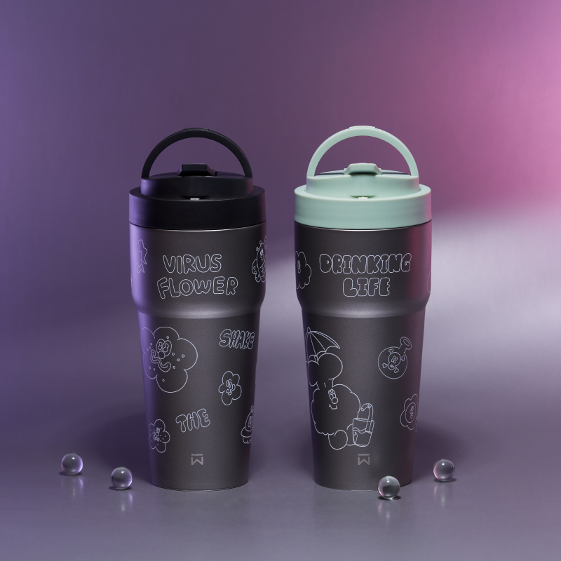 WOKY x KINGJUN Ti 純鈦渾圓杯770ml-抗熱/抗壓款