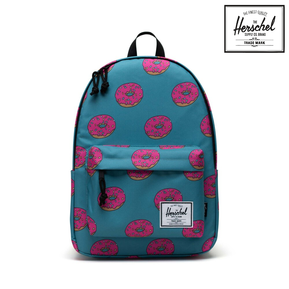 【Herschel】Classic™ XL Homer Simpson 後背包-黑/藍