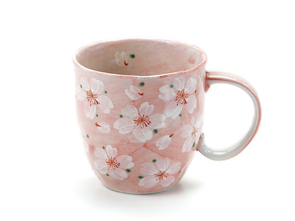 美濃燒馬克杯【花凜】