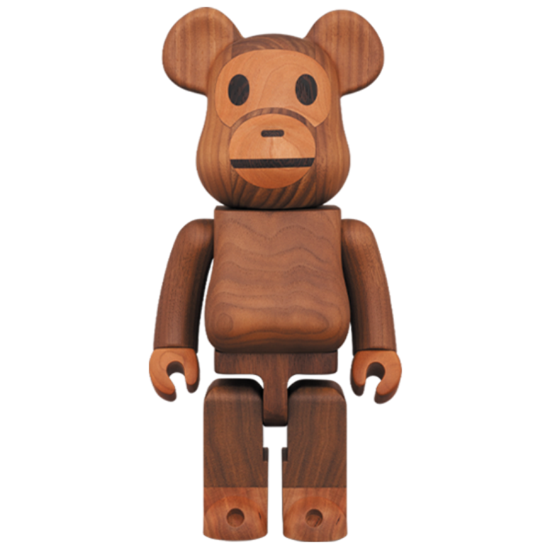 カリモク BAPE BABY MILO (R) 400% BE@RBRICK