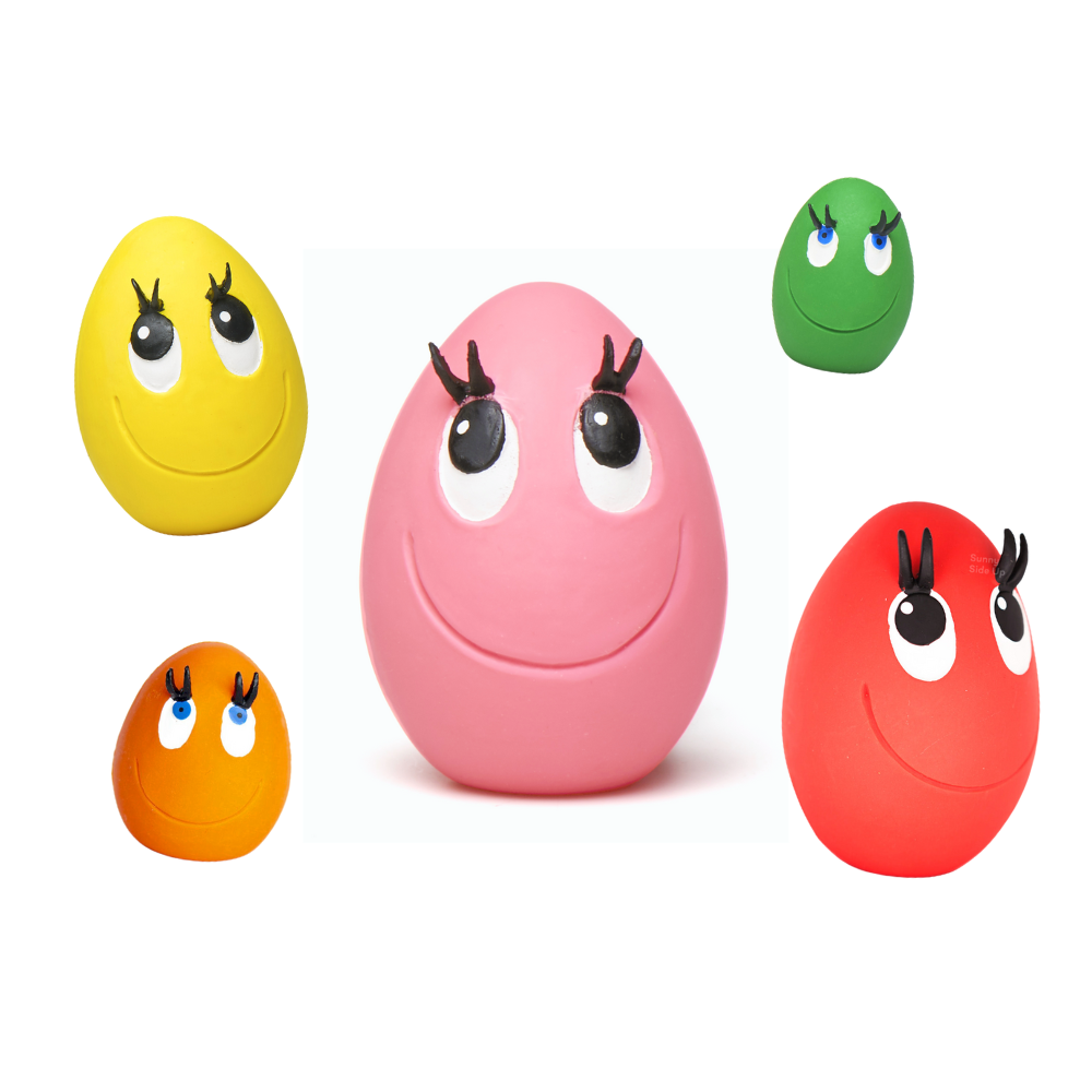 《 Lanco 》天然無毒橡膠玩具【經典蛋】