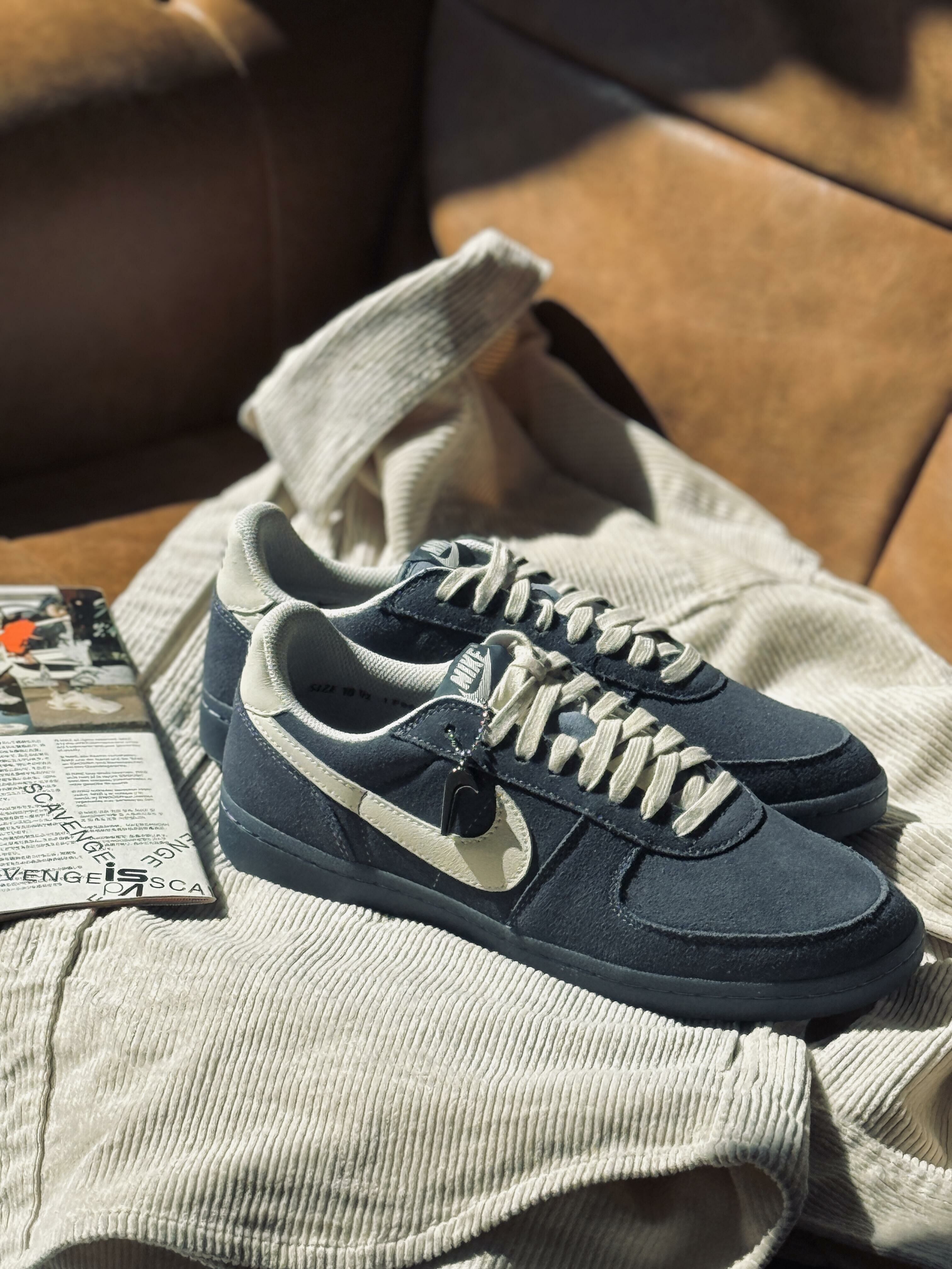 Nike Field General 海軍藍 深藍 麂皮 復古 德訓鞋 訓練鞋 橄欖球鞋 IF0666-400/預購