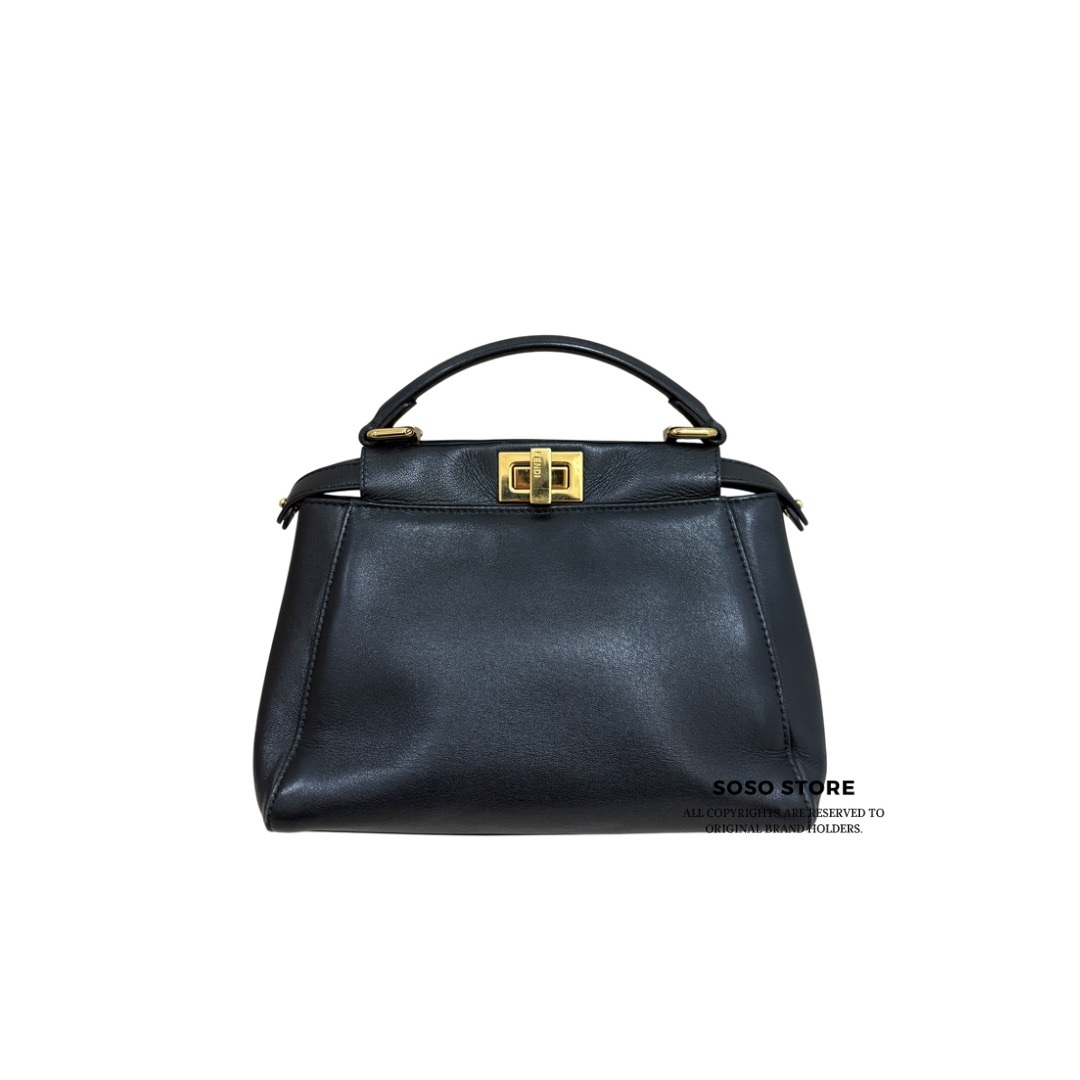 Fendi Peekabo Bag - Black / Ghw