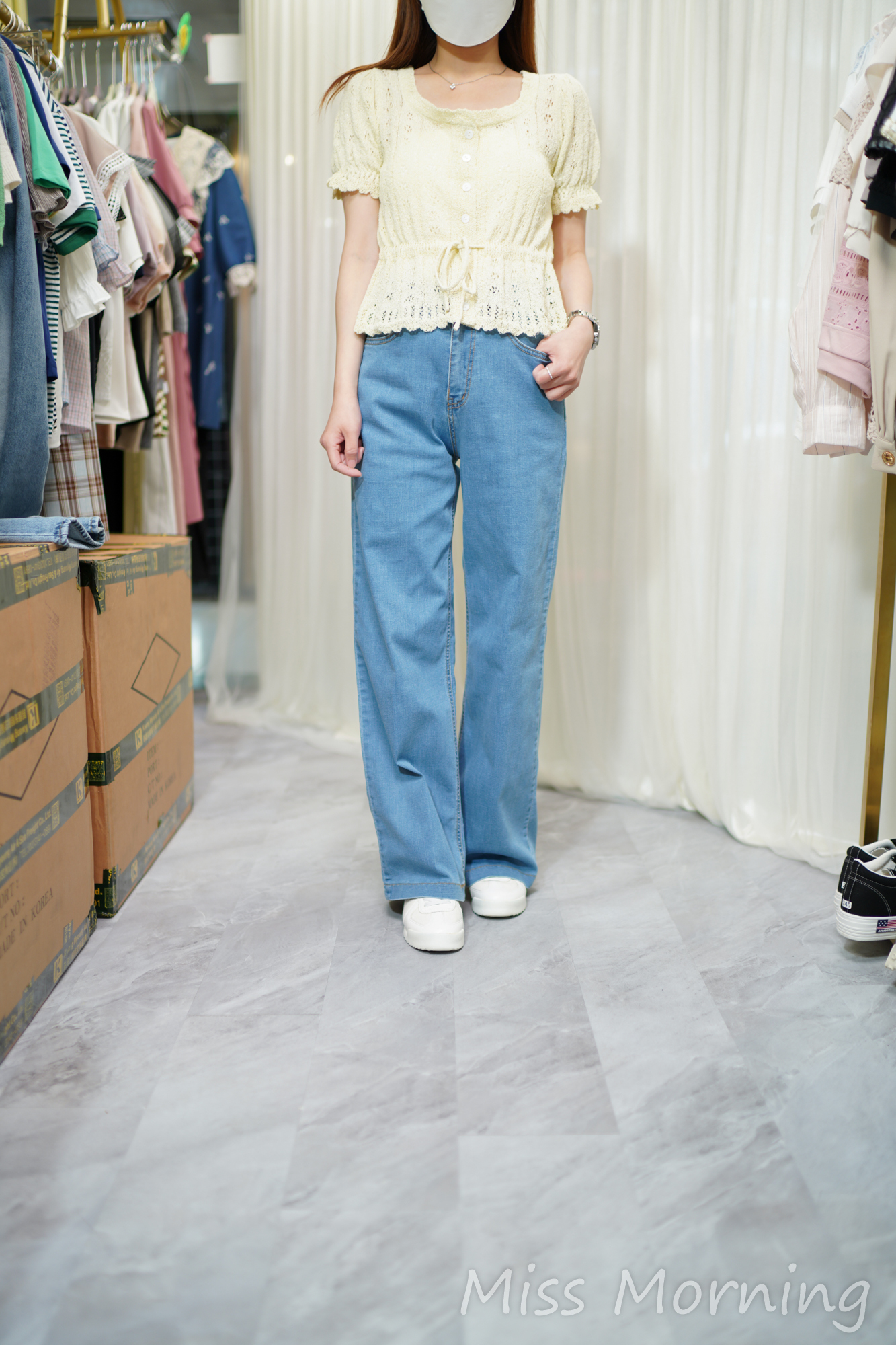 直腳Cool Jeans牛仔褲(33927)