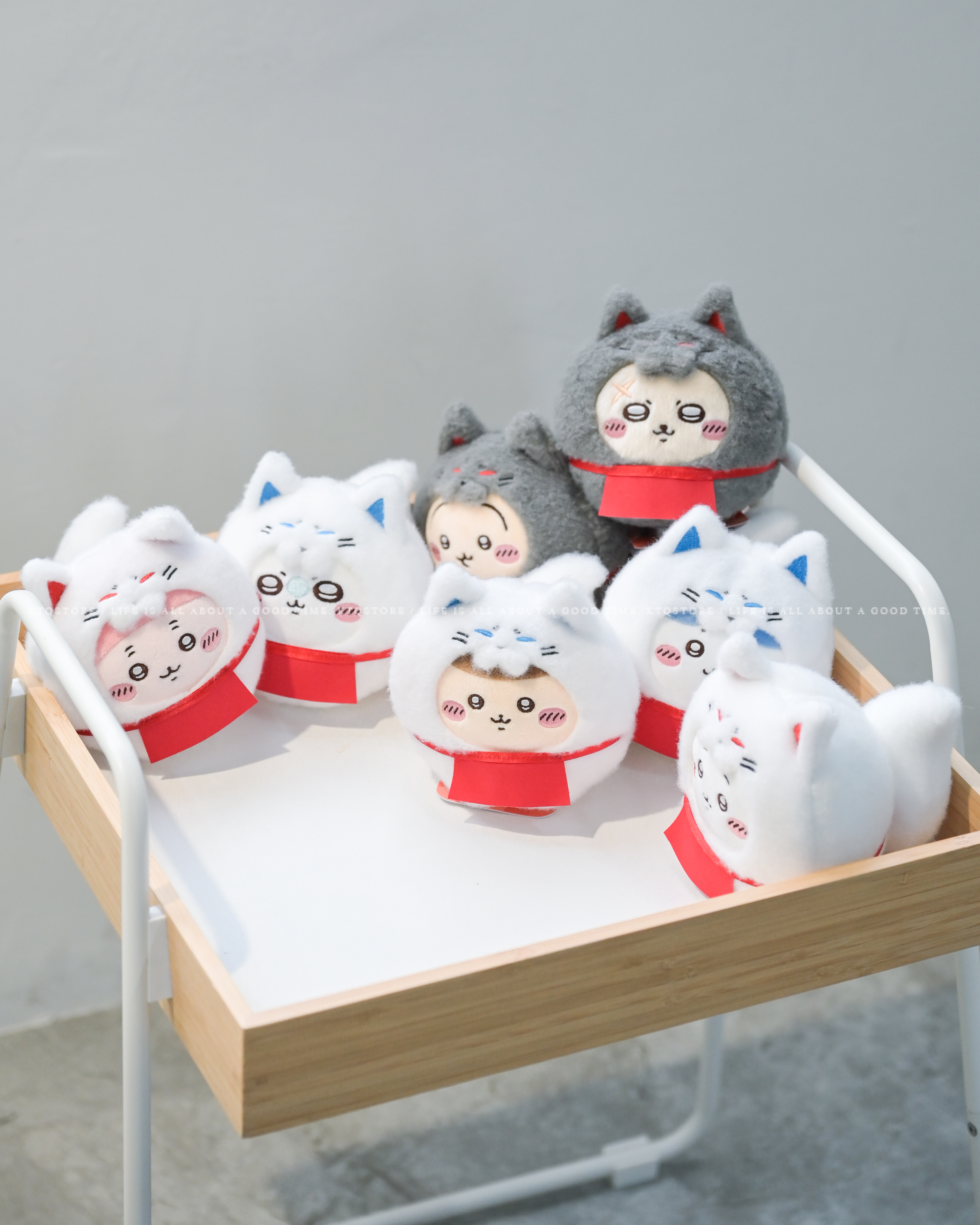 KTQ STORE ‧ 日本 Chiikawa 吉伊卡哇 伏見稻荷達摩娃娃 8款