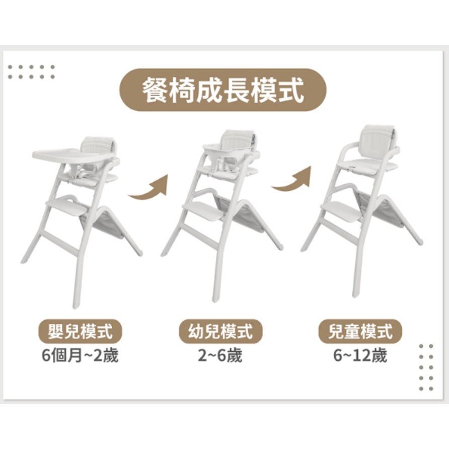 【樂森藥局】Apramo Flippa Flexi兒童成長椅 珍珠灰 高腳餐椅 兒童餐椅