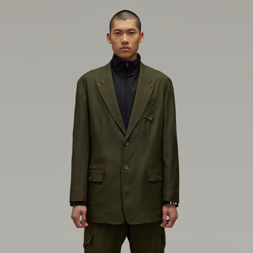 【 Y-3 SP UNI BLAZER 西裝外套 - 綠 】