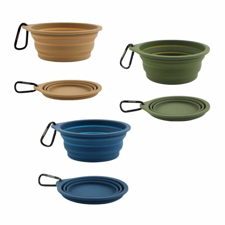 HiDREAM- 摺疊矽膠隨行碗 (多色)