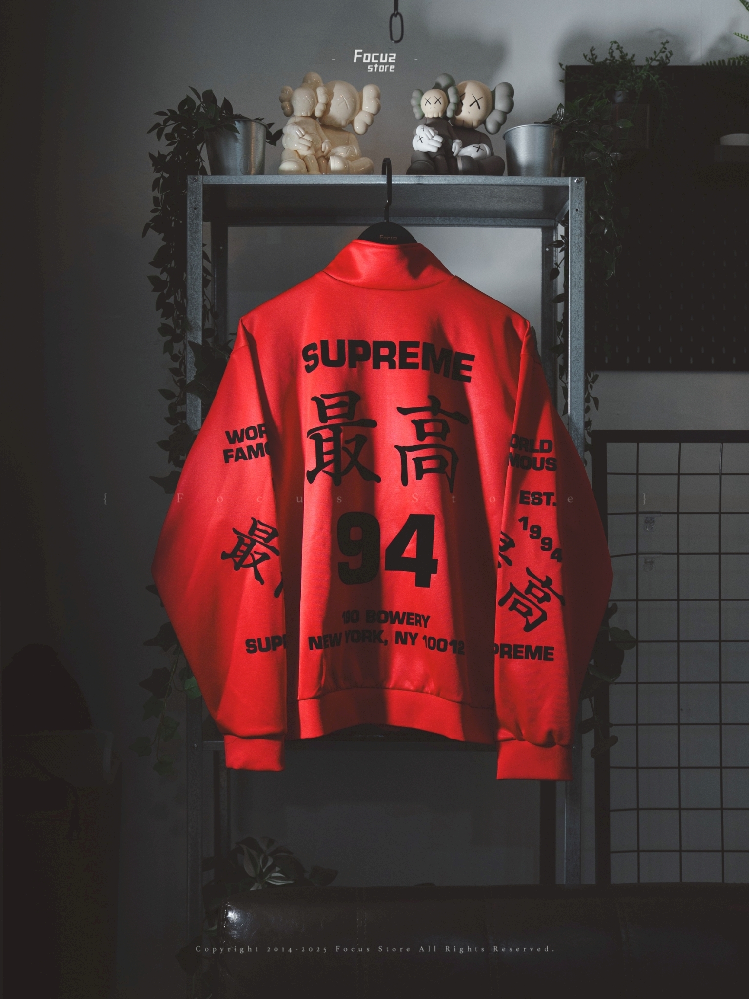 【Focus Store】預購 Supreme SS25 Week3 Worldwide Tricot Track Jacket "Red" 紅色 最高 教練外套