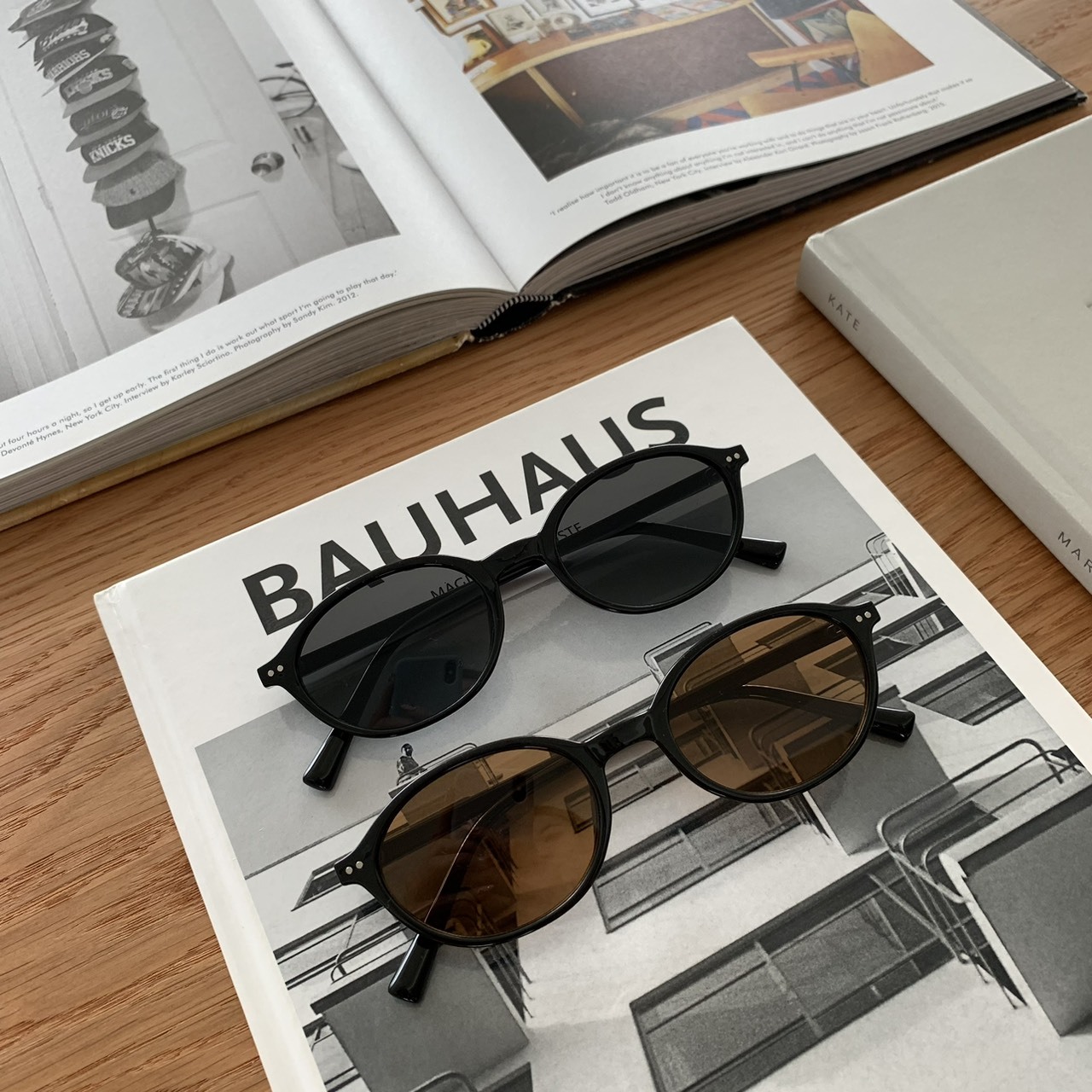 ISA_出片加分單品 miu系橢圓框透透墨鏡_54023