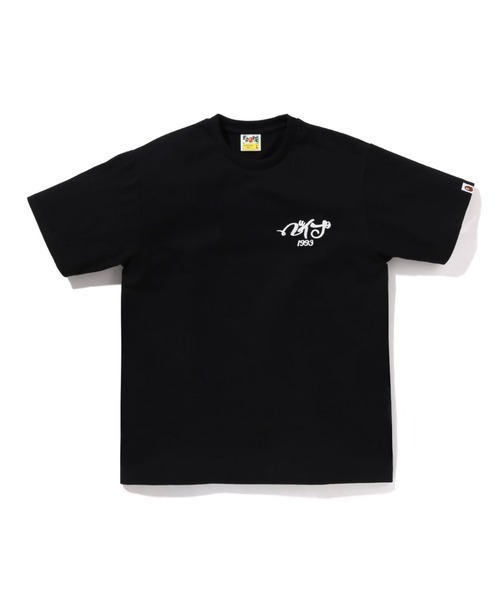 2025SS BAPE A BATHING APE EMBROIDERY STYLE SOUVENIR LOGO TEE 浮世繪 轉印 刺繡 老虎 短T 現貨 1K80110025