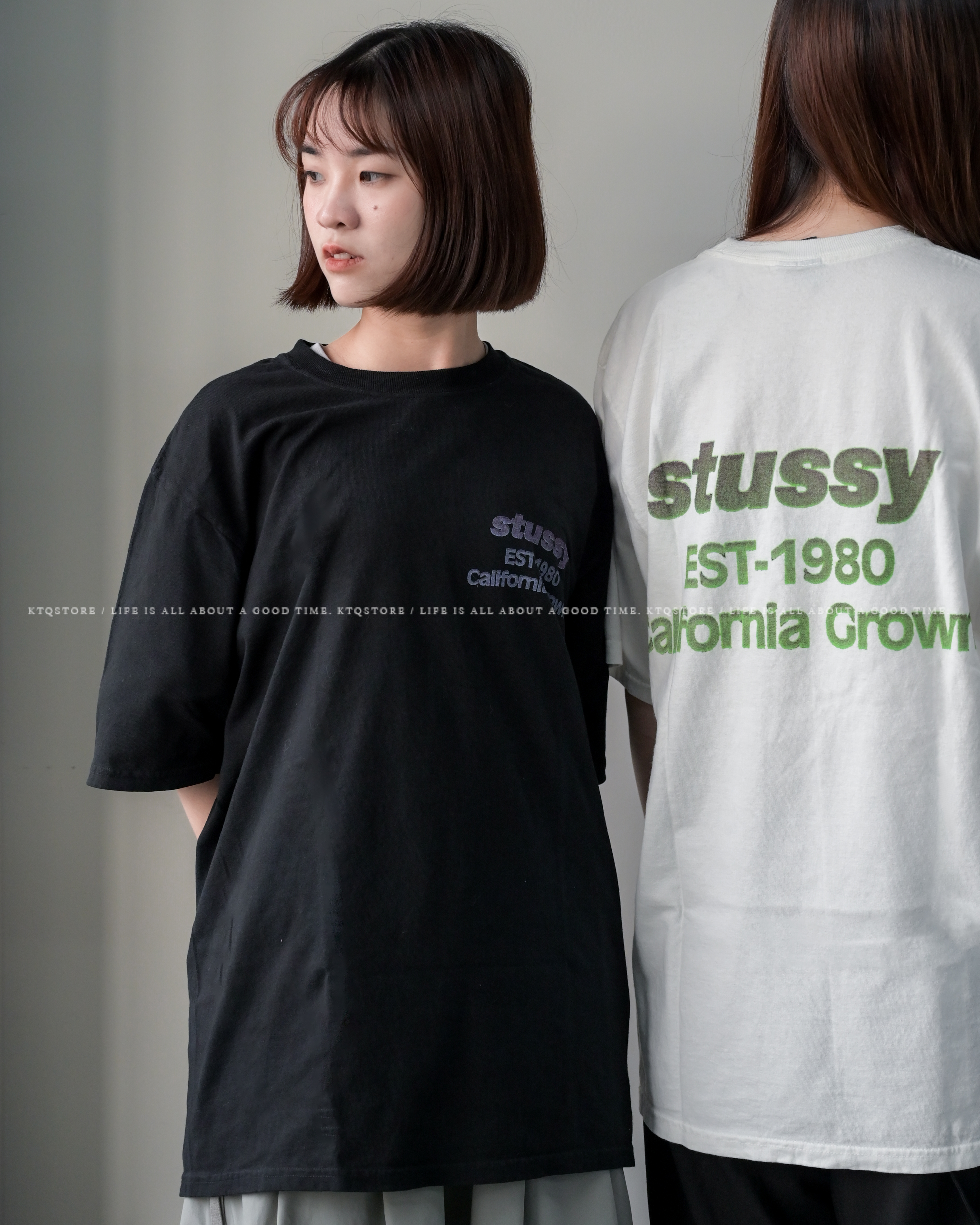 KTQ STORE ‧ Stüssy Tees CALIFORNIA GROWN TEE PIGMENT DYED 加州王冠 短T