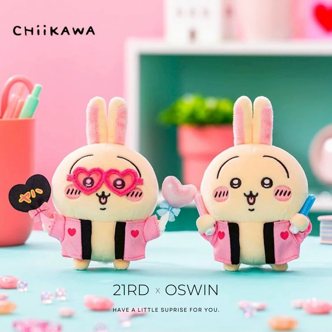 吉伊卡哇 Chiikawa 追星 螢光棒 烏薩奇 絨毛吊飾