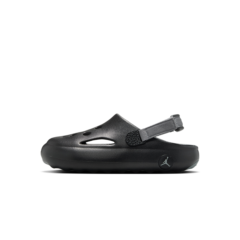 Jordan GS HYDRIP SANDAL 涼鞋 拖鞋 防水 大童 女鞋 黑色 HF5981-001 [台灣現貨]