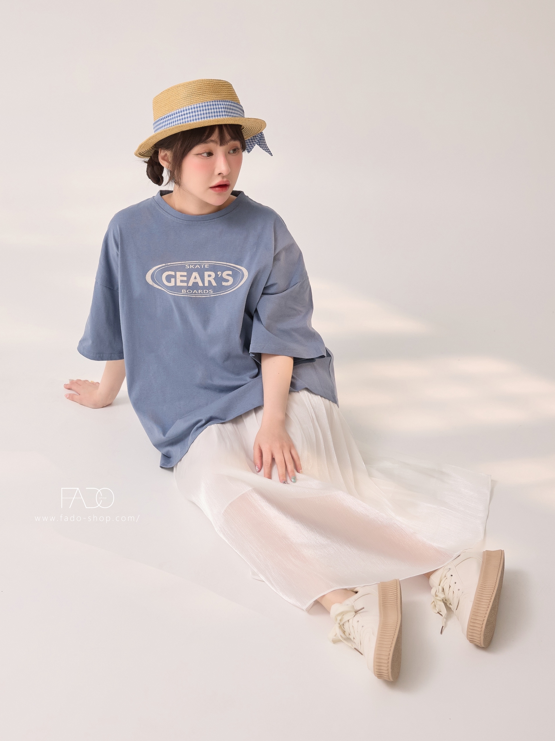 法朵Fado shop｜ 浪漫流光閃耀鬆緊腰網紗長裙 4733010