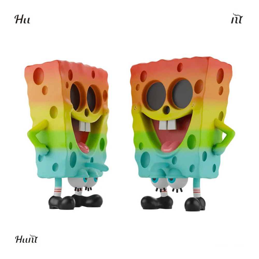 pobber X abiebi 海棉寶寶 "Spongeballs Imagination Edition" ART TOY