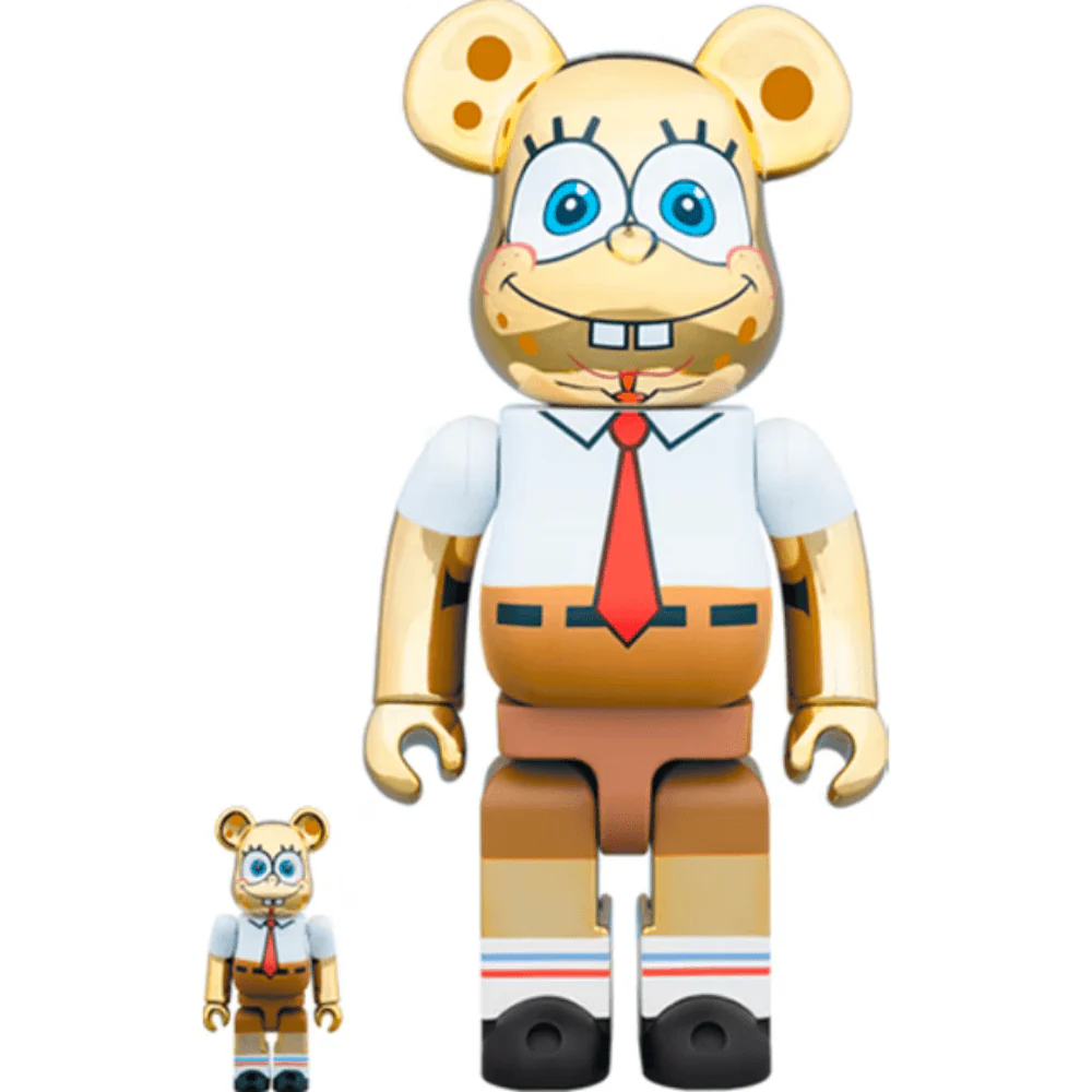 SPONGEBOB CHROME Ver. 100％ & 400％ / 1000% BE@RBRICK