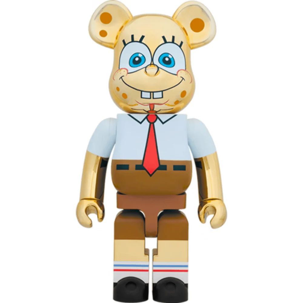 SPONGEBOB CHROME Ver. 100％ & 400％ / 1000% BE@RBRICK