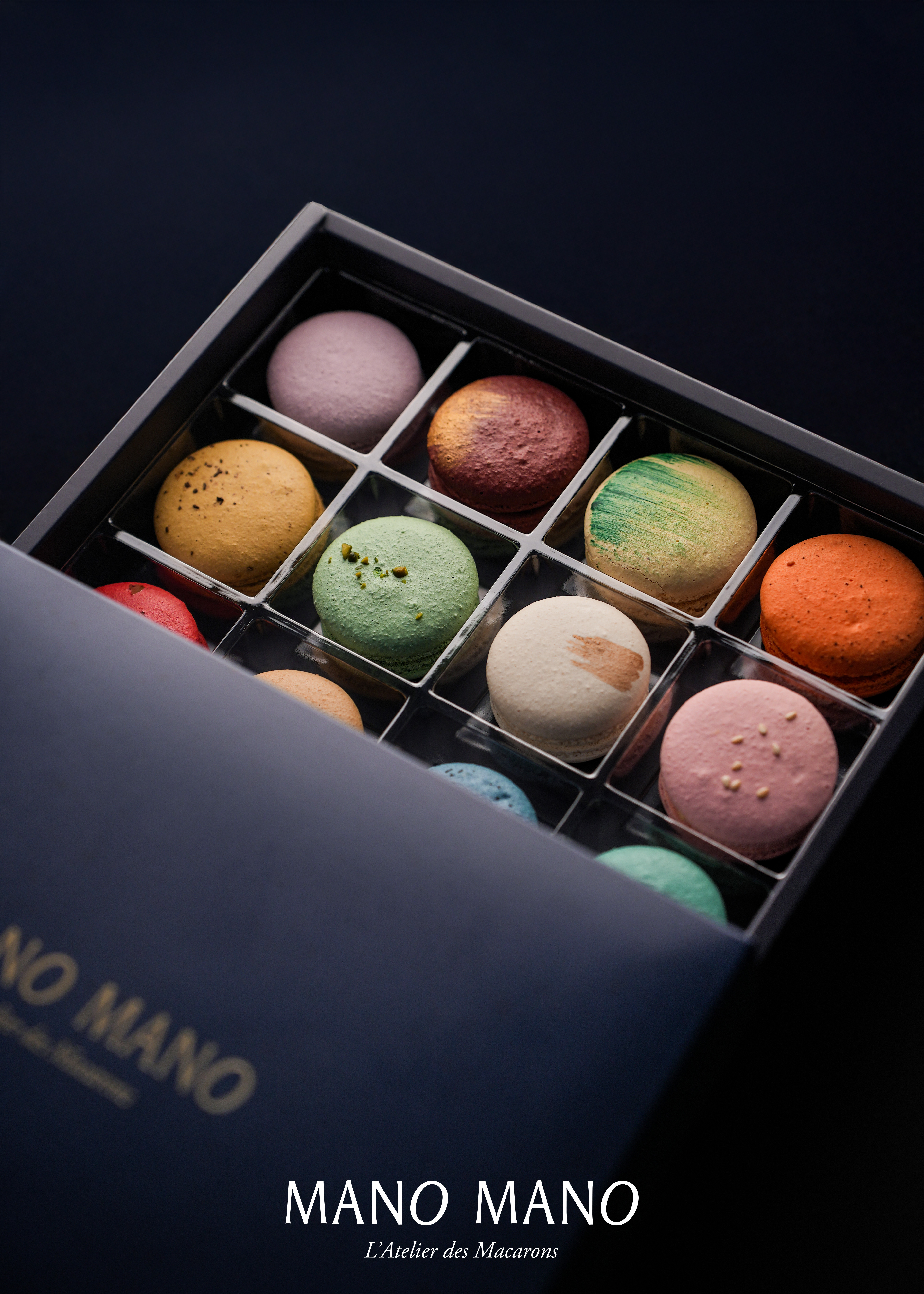 經典手工馬卡龍禮盒｜12入