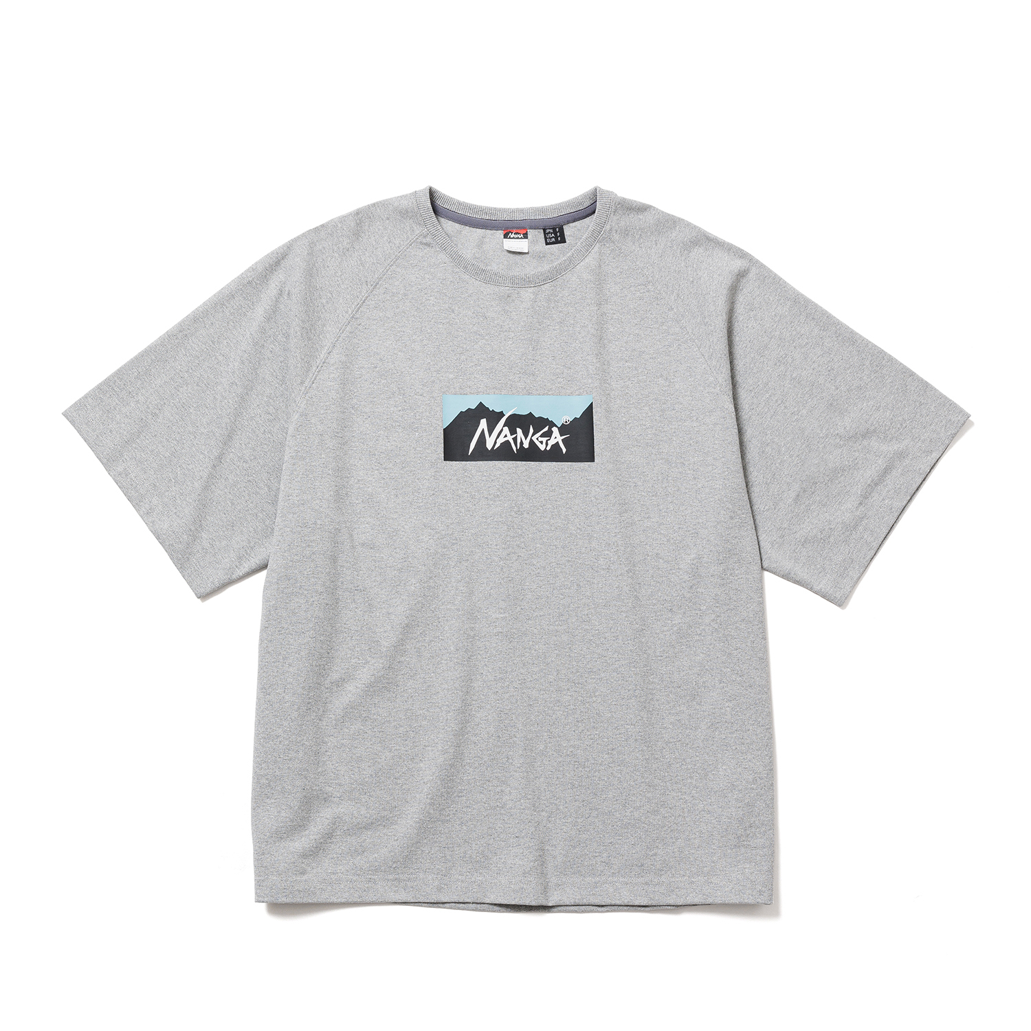 NANGA ナンガ ECO HYBRID BOX LOGO L/S TEE エコハイブリッド ボックスロゴ ロングスリーブティー  NW2311-1G299 / 2023AW ※ [ナンガ] ECO HYBRID BOX LOGO L/S TEE(MEN)
