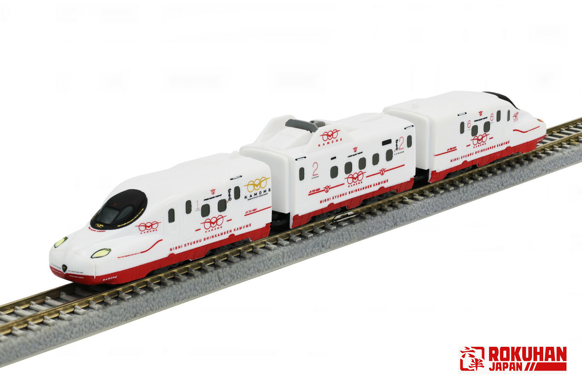 Rokuhan ST017-2 Z規 Z Shorty N700S かもめ 車體套件.3輛