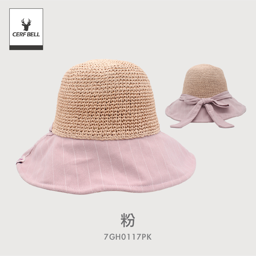 【肌涼】【Charm/優雅輕盈系列】透氣蝴蝶結遮陽帽帽 丨7GH0117