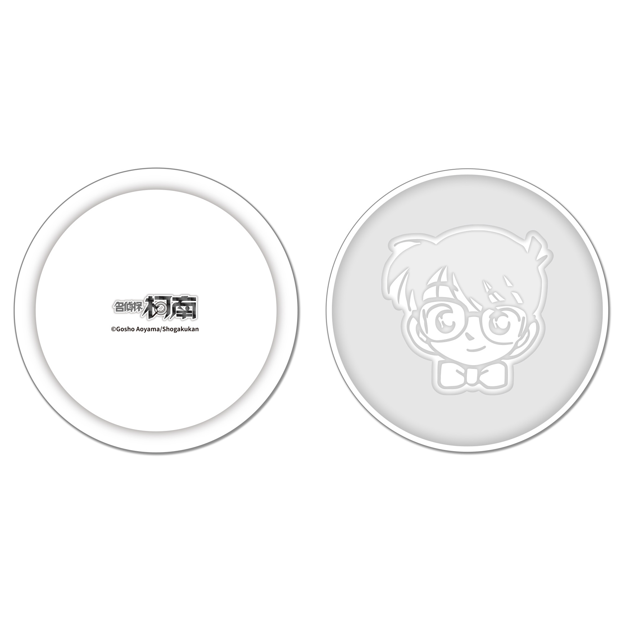 名偵探柯南原畫-造型醬油碟-柯南