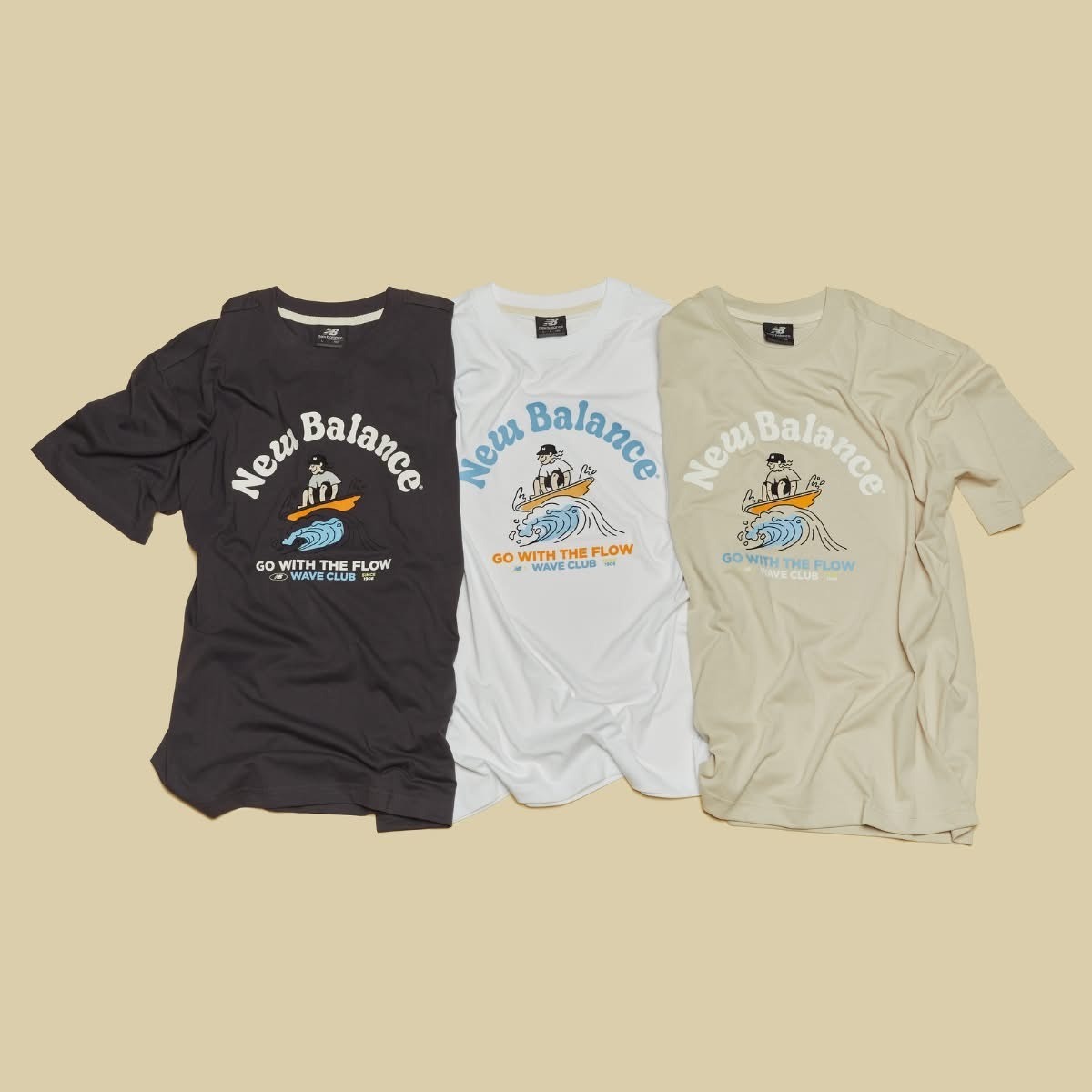 NEW BALANCE NB BOY 夏日城市探索 Big Wave系列 IU代言同款 短T 短袖 男款 MT51877 / 調貨