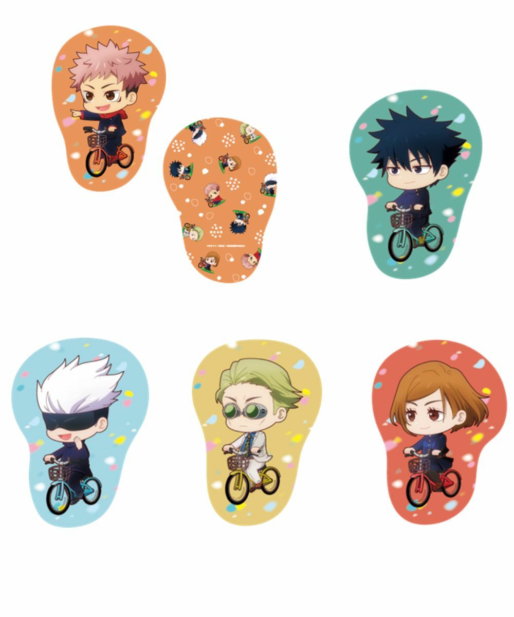 預購-咒術迴戰 Die-Cut靠枕 騎腳踏車 ver. vol.2 系列 【日本進口精品】