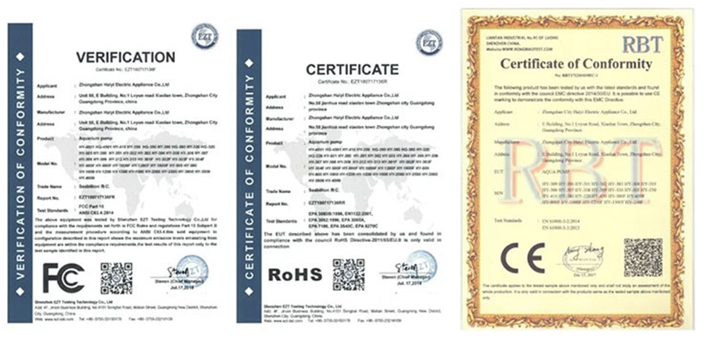 品質檢驗標準認可通過三大權威機構認證