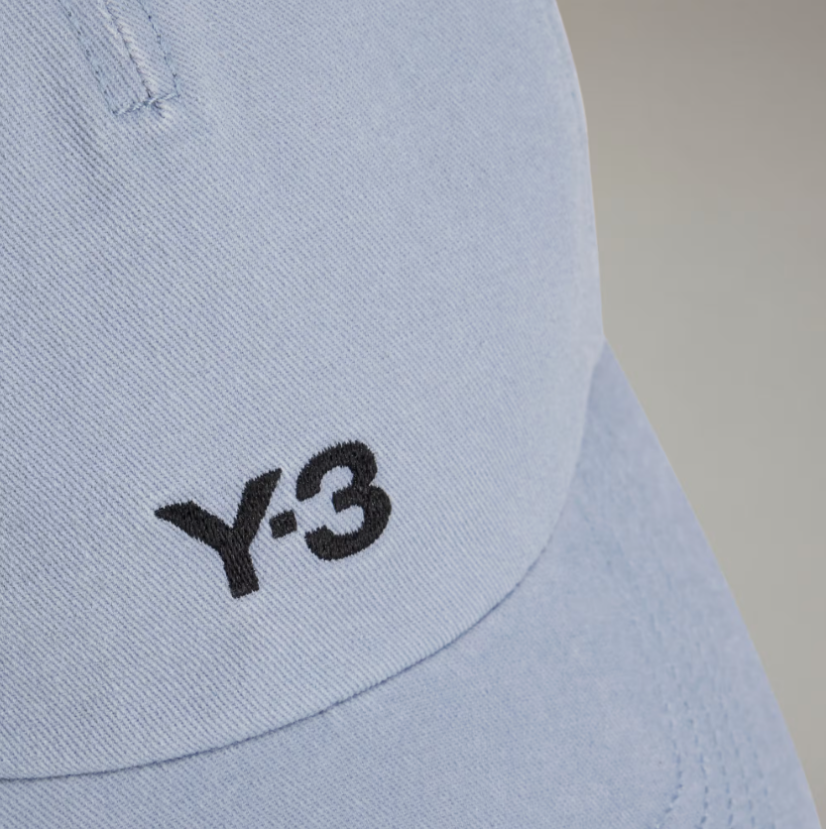 【 Y-3 DAD CAP 復古老爹帽 - 灰藍 】