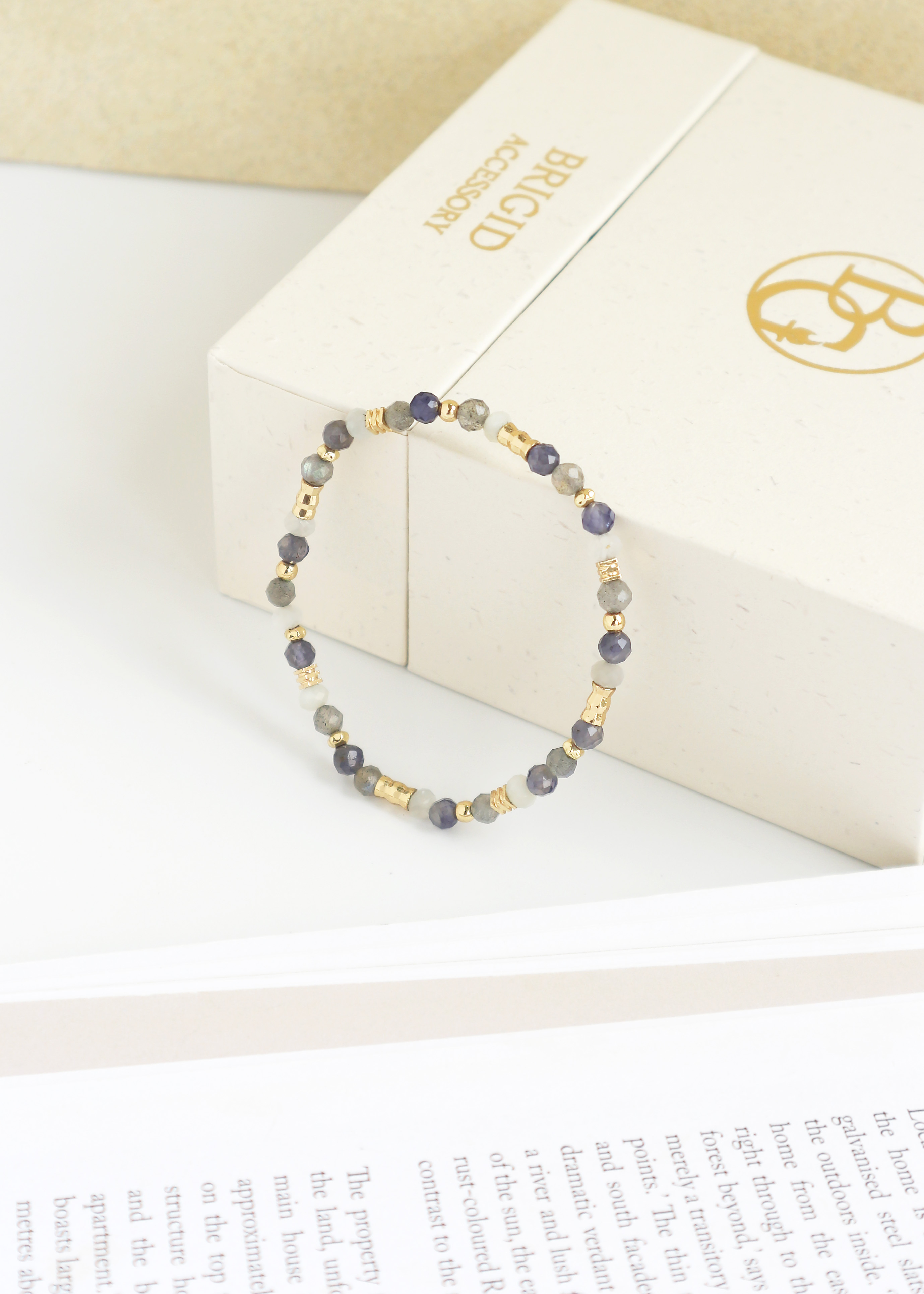 iolite 堇青石手環