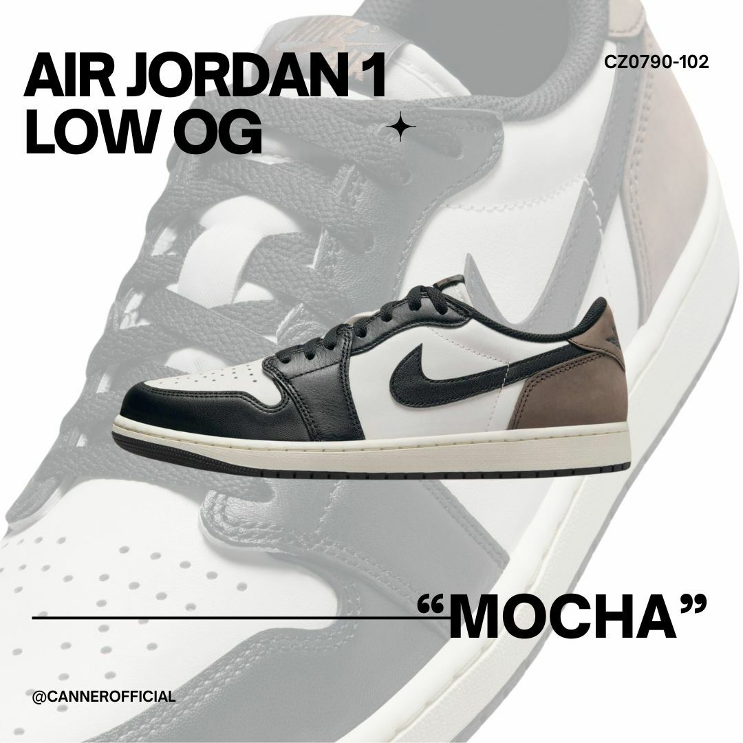 NIKE AIR JORDAN 1 GS "MOCHA" 摩卡 咖啡色 奶油底 倒勾平替 AJ1 CZ0790-102