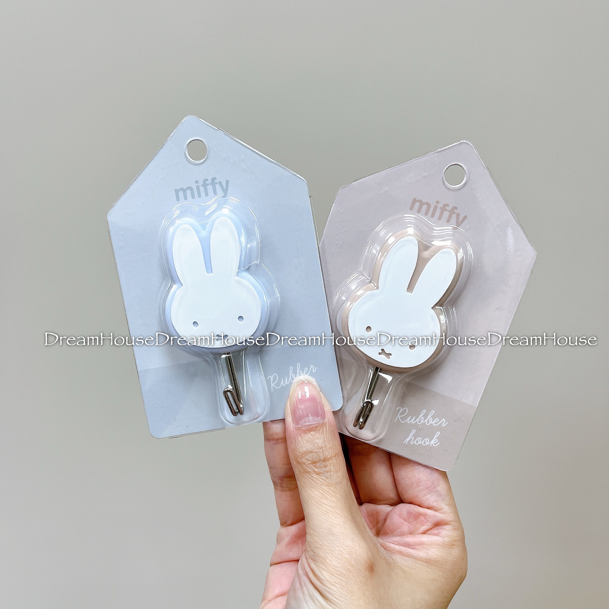 Miffy 米菲兔 米飛兔 米飛 掛鉤 掛勾 矽膠 貼片式 鑰匙掛鉤 置物掛鉤 橡皮筋掛鉤