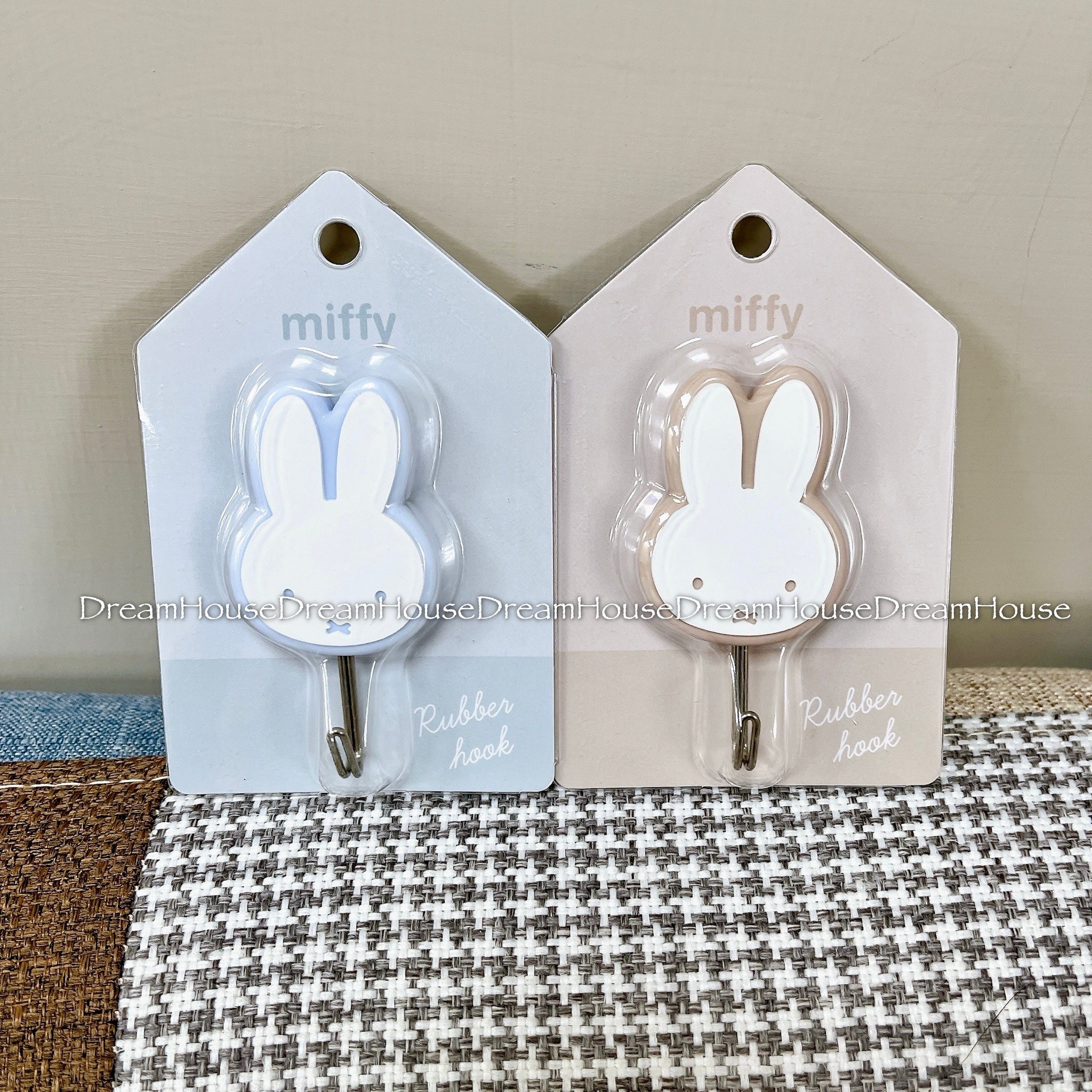 Miffy 米菲兔 米飛兔 米飛 掛鉤 掛勾 矽膠 貼片式 鑰匙掛鉤 置物掛鉤 橡皮筋掛鉤