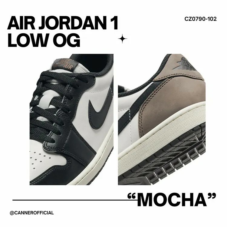 NIKE AIR JORDAN 1 GS "MOCHA" 摩卡 咖啡色 奶油底 倒勾平替 AJ1 CZ0790-102