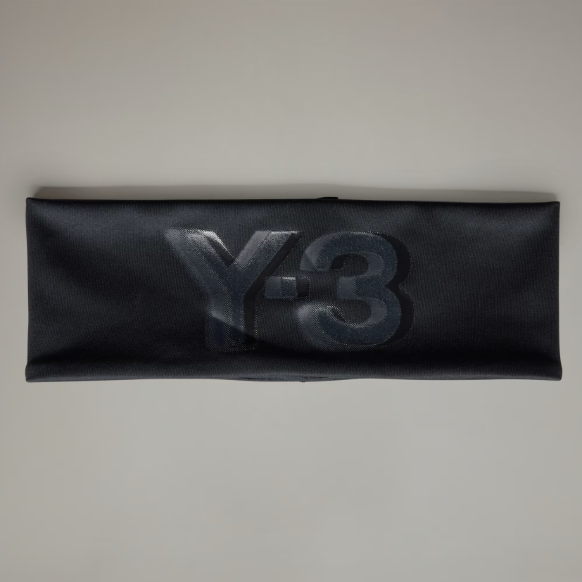 【 Y-3 ADIZERO HEADBAND 運動頭帶 - 黑 】