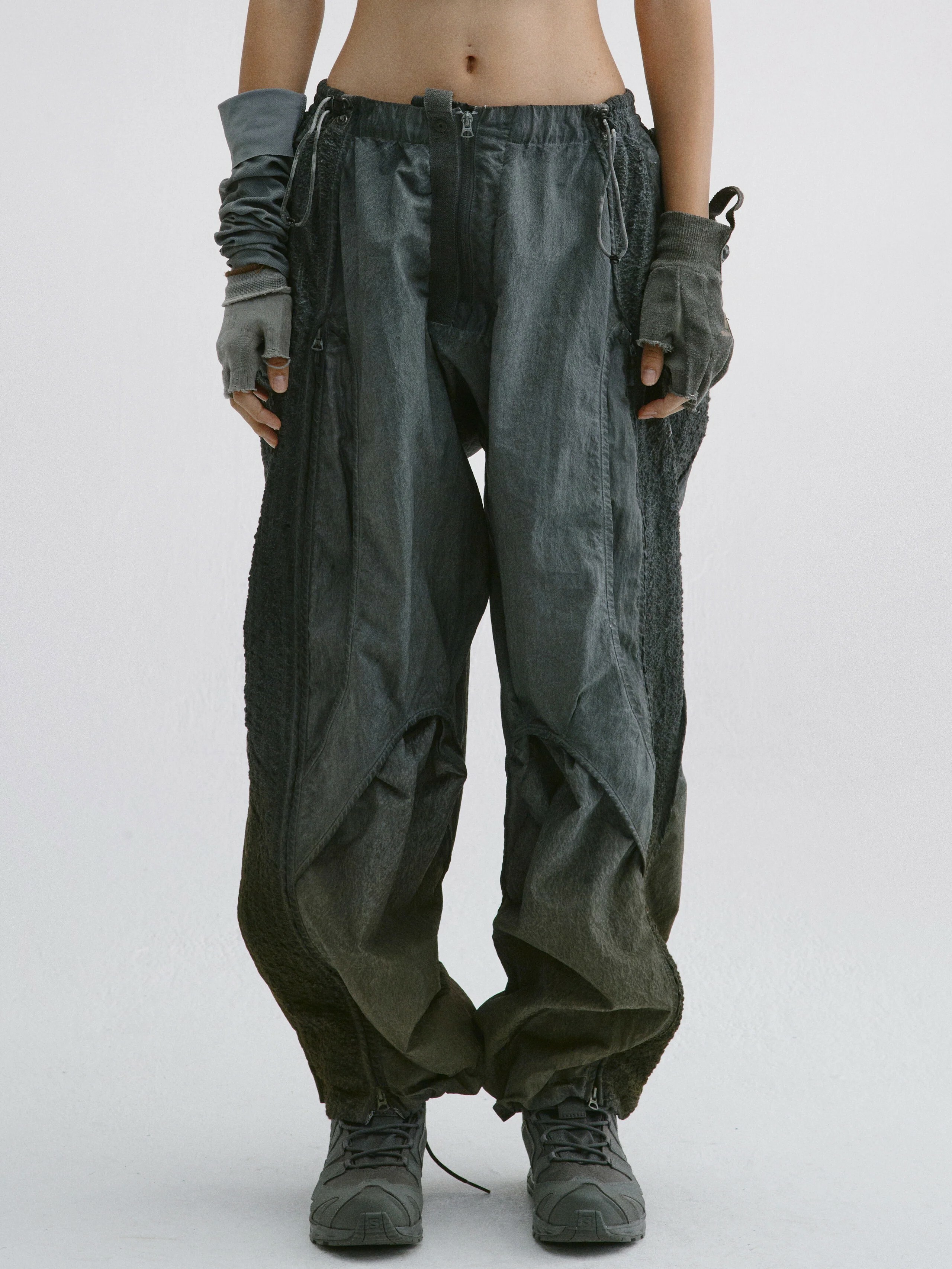 【Focus Store】現貨 Hamcus SS25 DUSZEN SFS / Lichen-Eroded Pants 深灰 可拆式拼接長褲 ZM01125-1(MB)