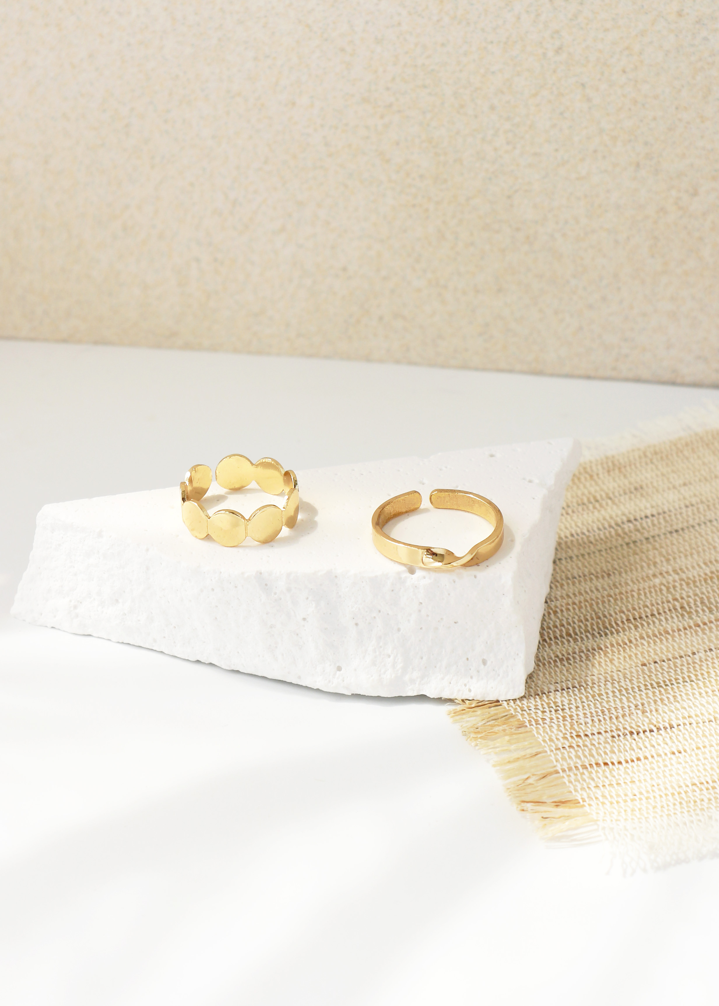 扭結圈圈 戒指組合