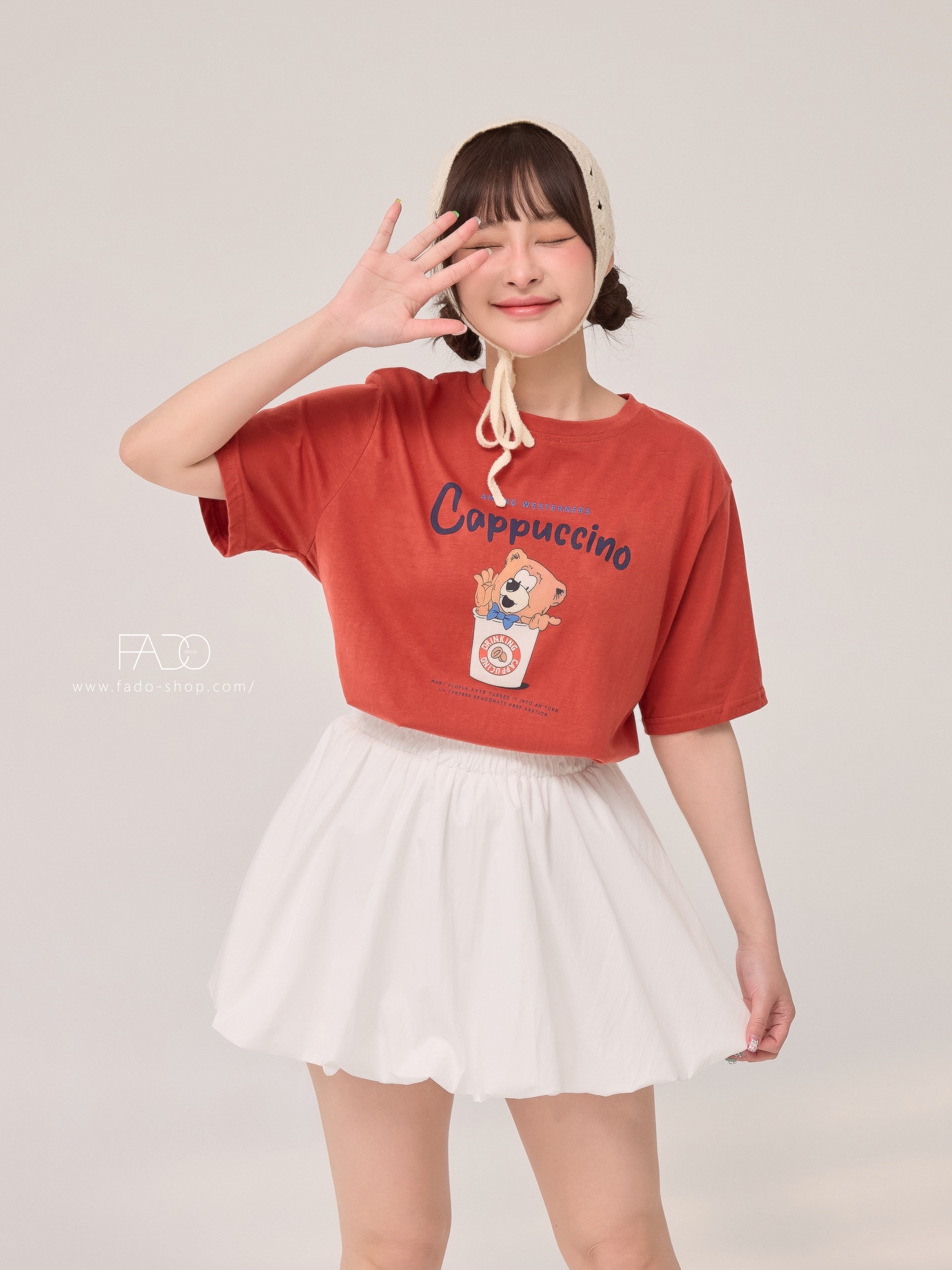 法朵Fado shop｜咖啡狗印冰爽棉T 0213072