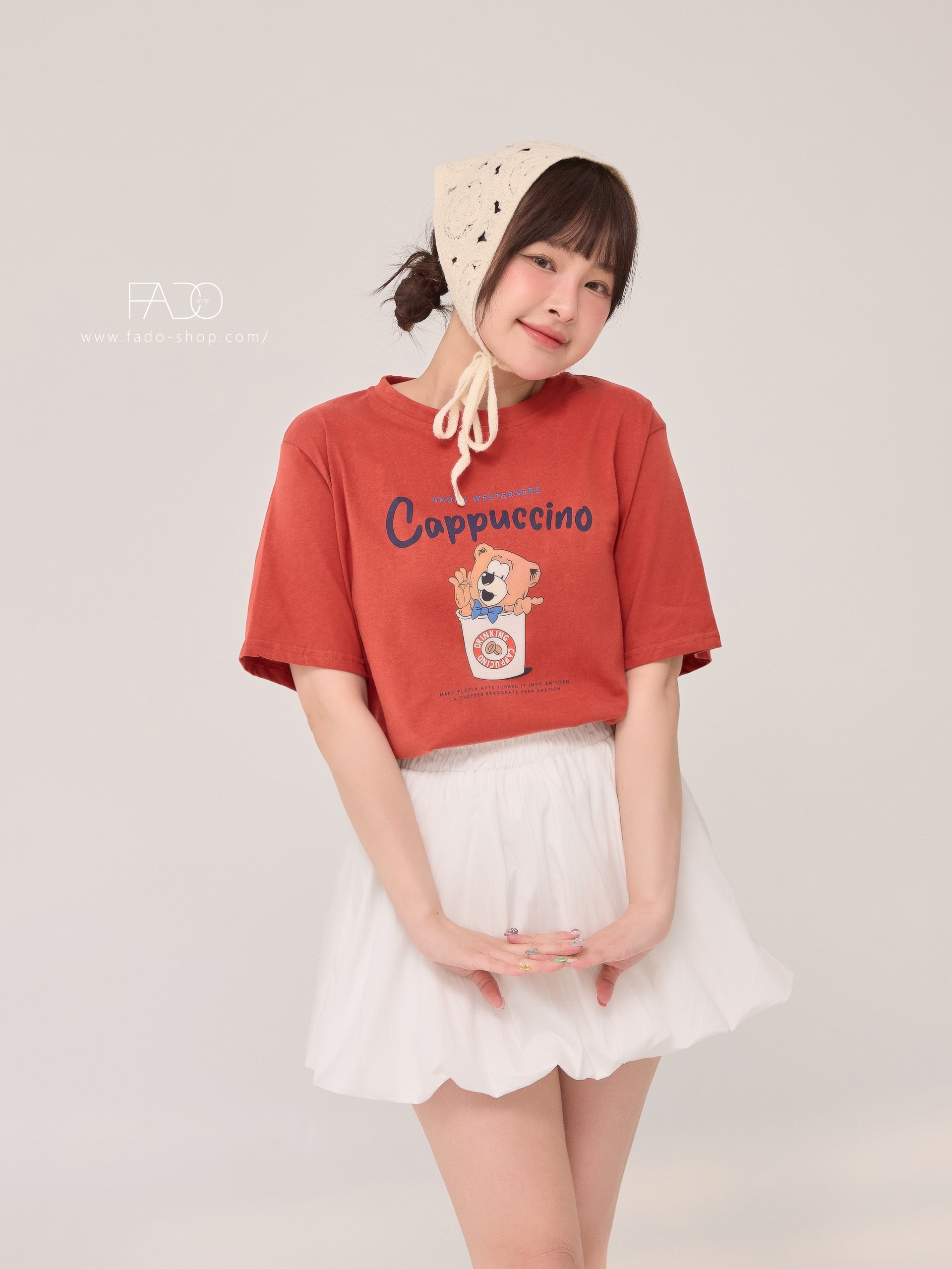 法朵Fado shop｜咖啡狗印冰爽棉T 0213072