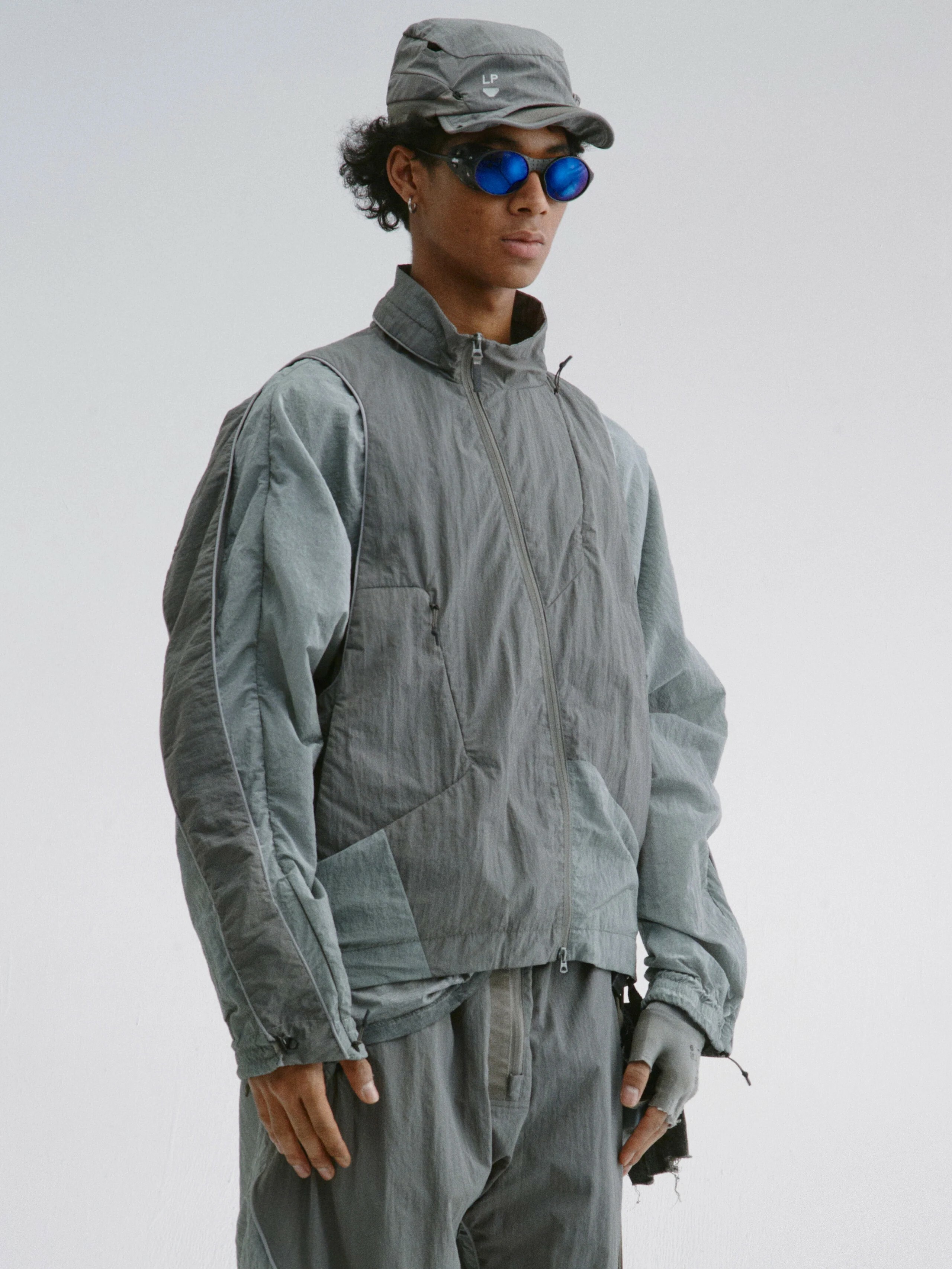 【Focus Store】 Hamcus SS25 DUSZEN GOB / Driftflow Adaptive Jacket 淺灰 可拆式背心外套 FM00725-1(TB)