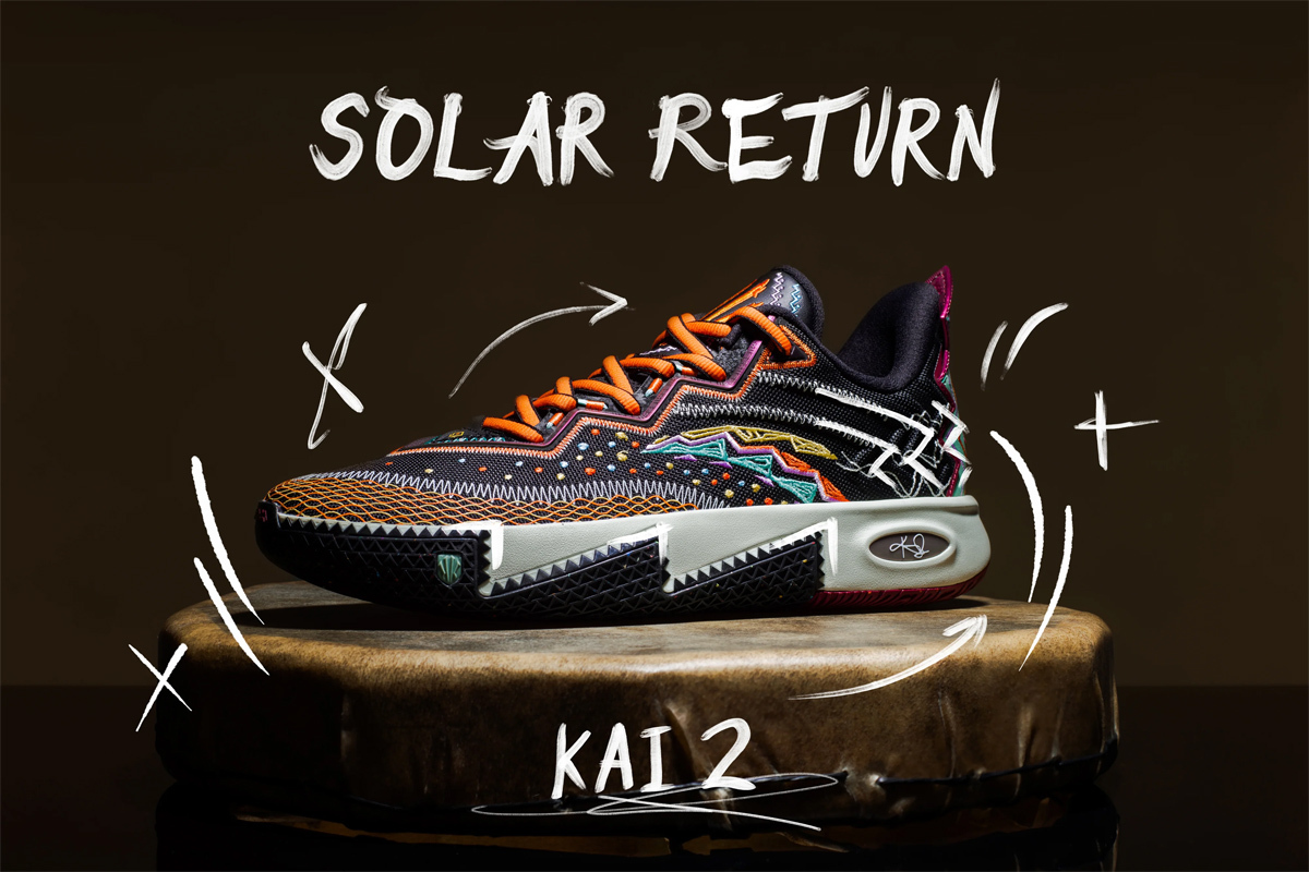 <連線代購商品>ANTA KAI 2 "Solar Return" 生日部落  籃球鞋 【112521110S-3】歐文2