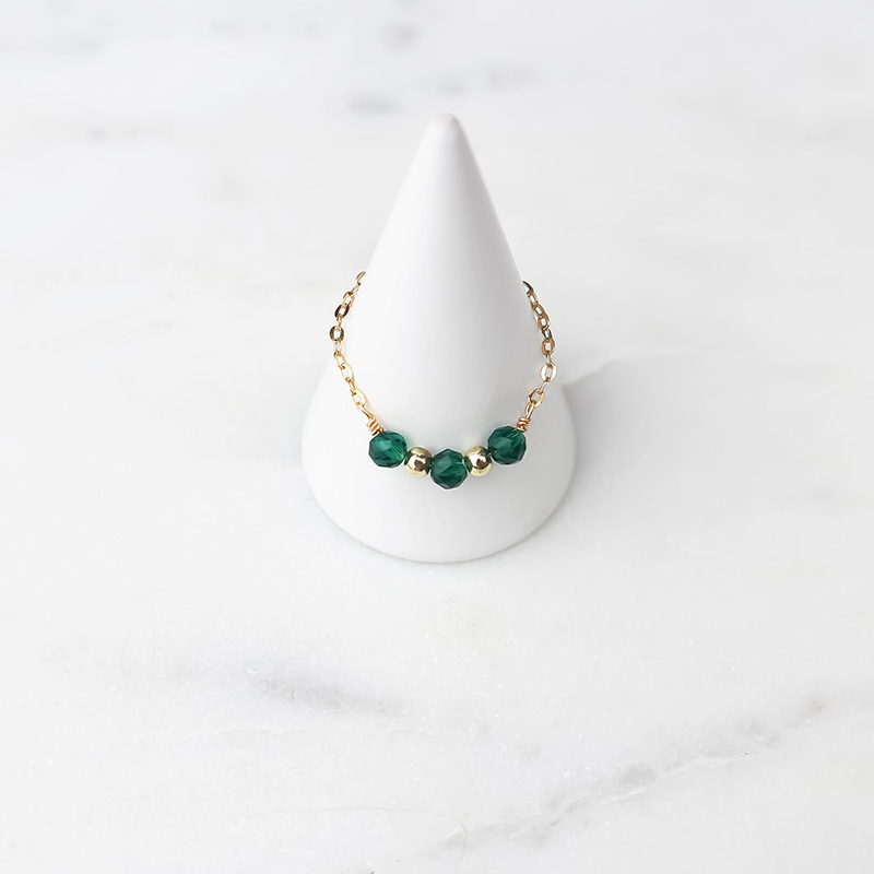 Matcha Lime Fizz 鍊戒｜綠尖晶石｜