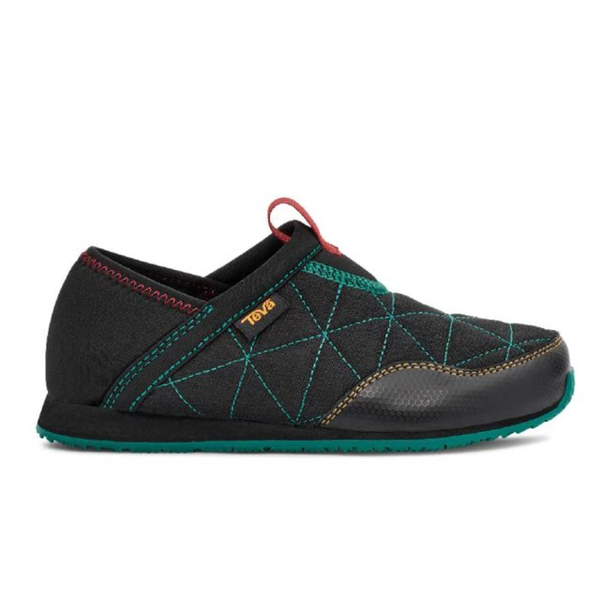 TEVA 童鞋 REEMBER 黑格紋 防潑水 麵包鞋 中小童 大童 TV1135290CBCG TV1135290YBCG