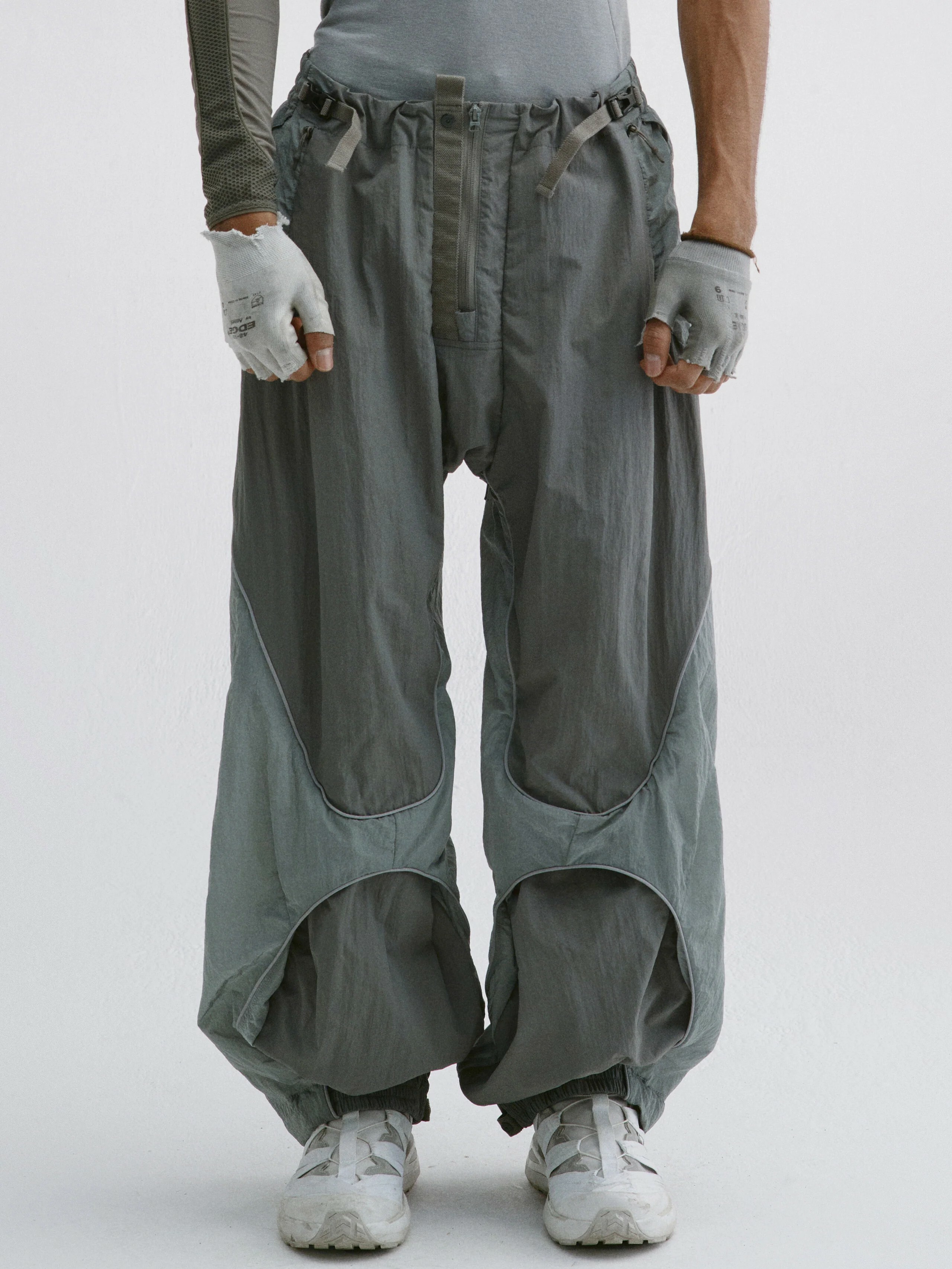 【Focus Store】現貨 Hamcus SS25 DUSZEN GOB / Driftflow Adaptive Pants 尼龍拼接長褲 VM00425-1(TB)
